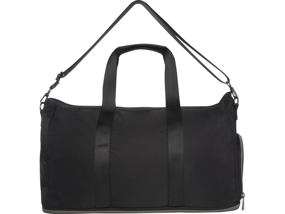 Rhine расширяемая спортивная сумка на 35 л из переработанных материалов по стандарту GRS, сплошной черный-2