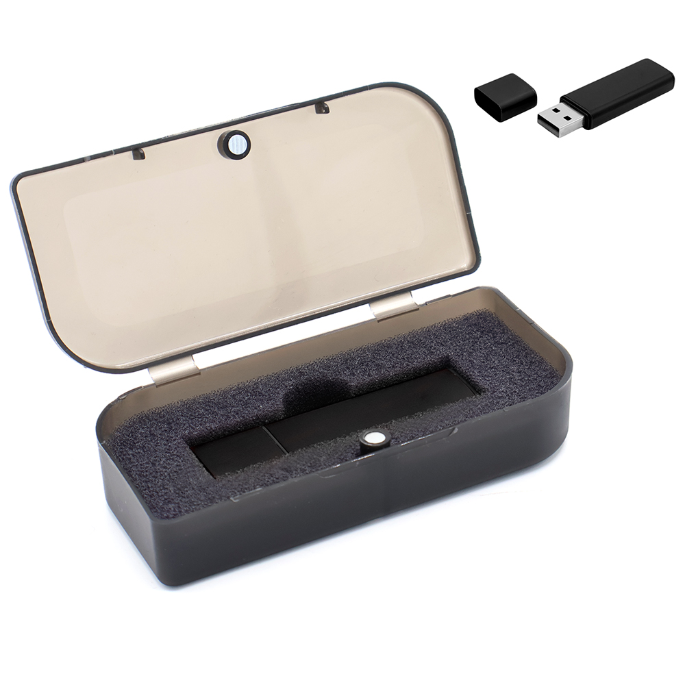 Флешка Loon 16 Гб в футляре, Черный-0