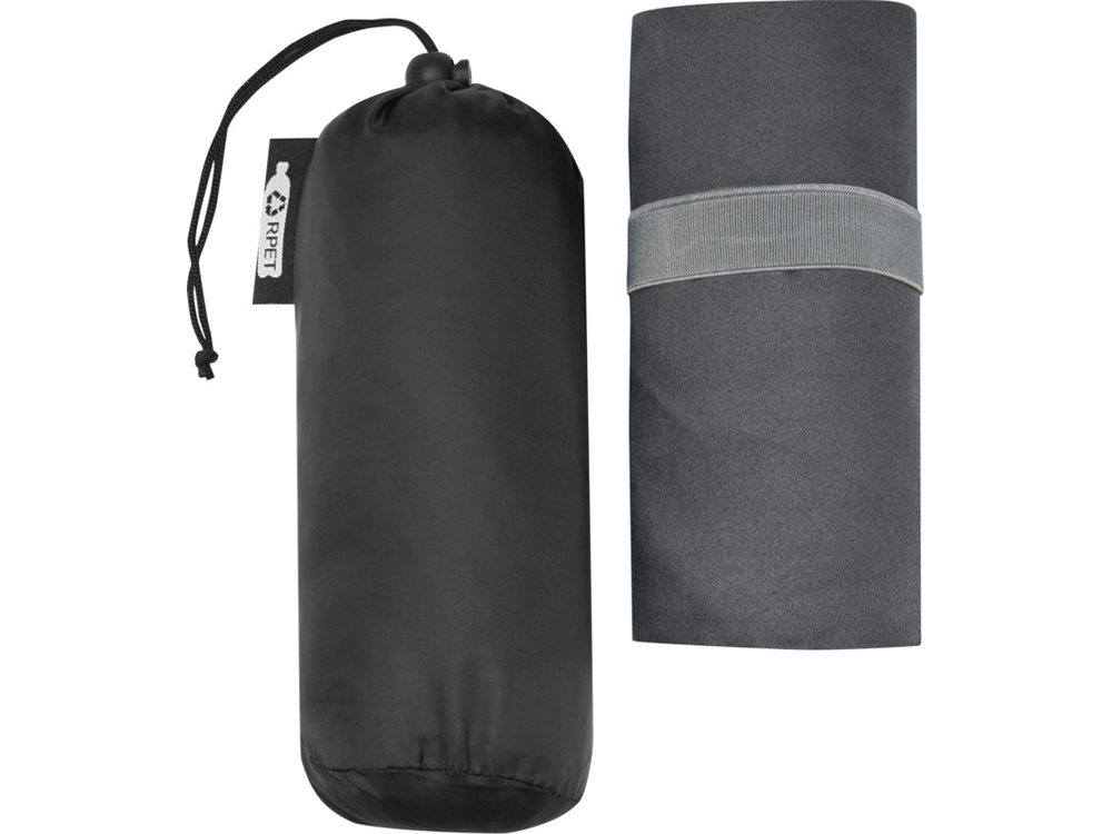 Pieter сверхлегкое быстросохнущее полотенце из переработанного РЕТ-пластика, серый-4