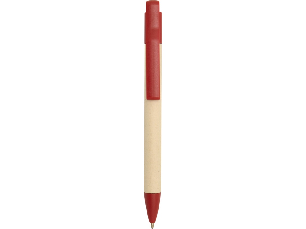 Шариковая ручка Liliana с кнопочным механизмом ( синие чернила), кирпичный-1