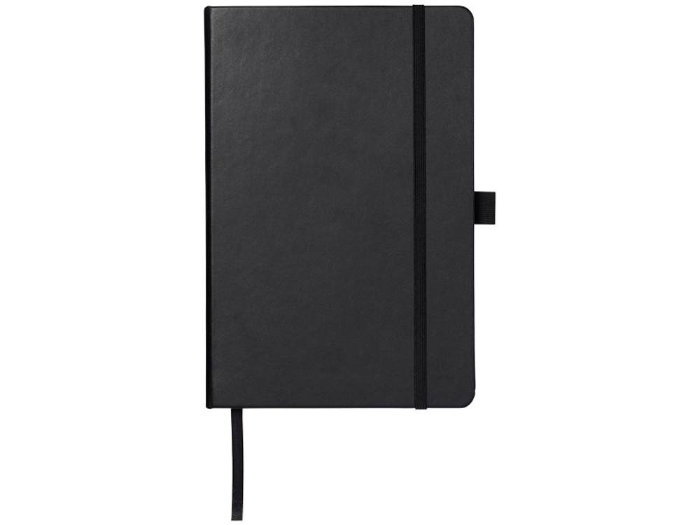 Записная книжка Nova формата A5 с переплетом, черный-1