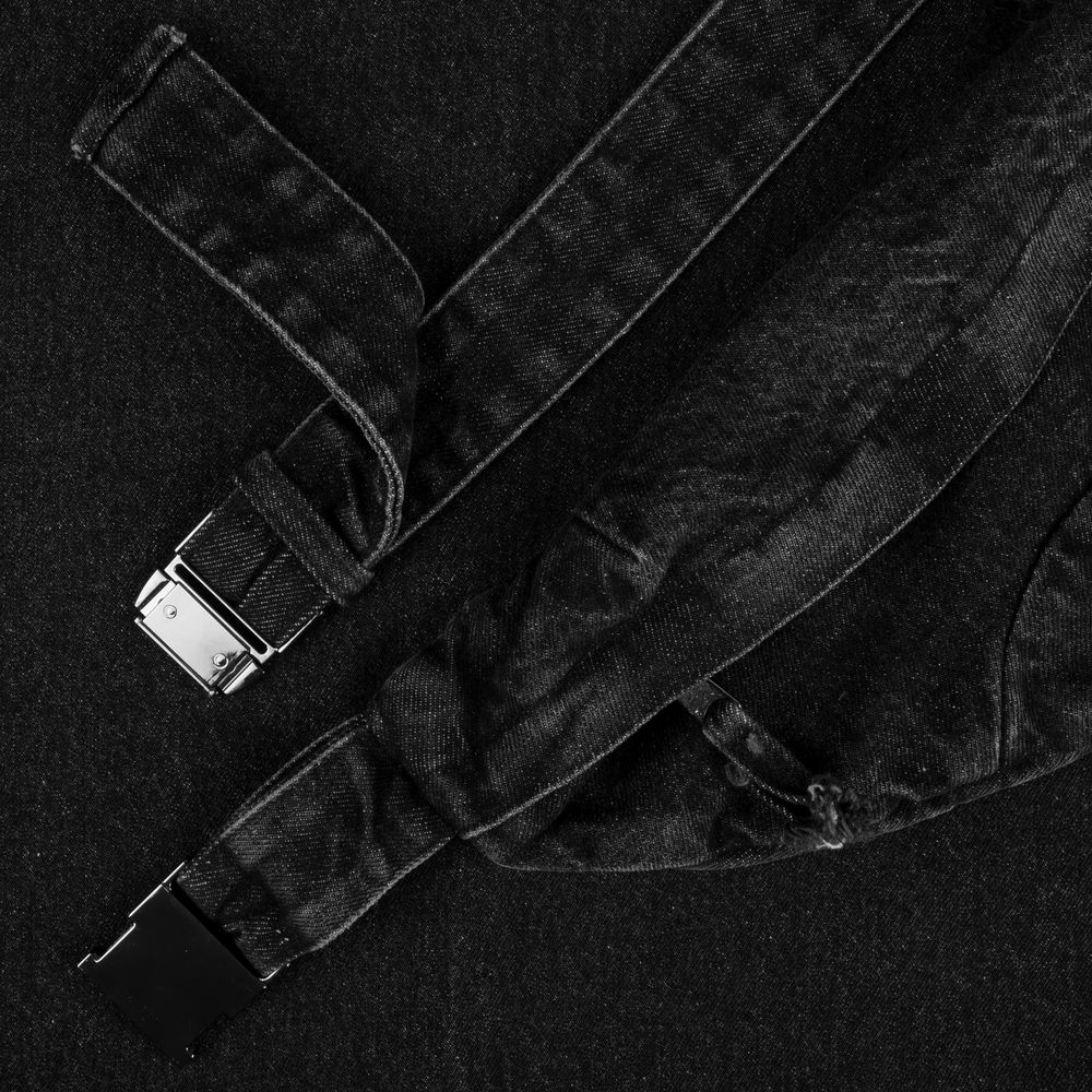 Поясная сумка W6, черная-2