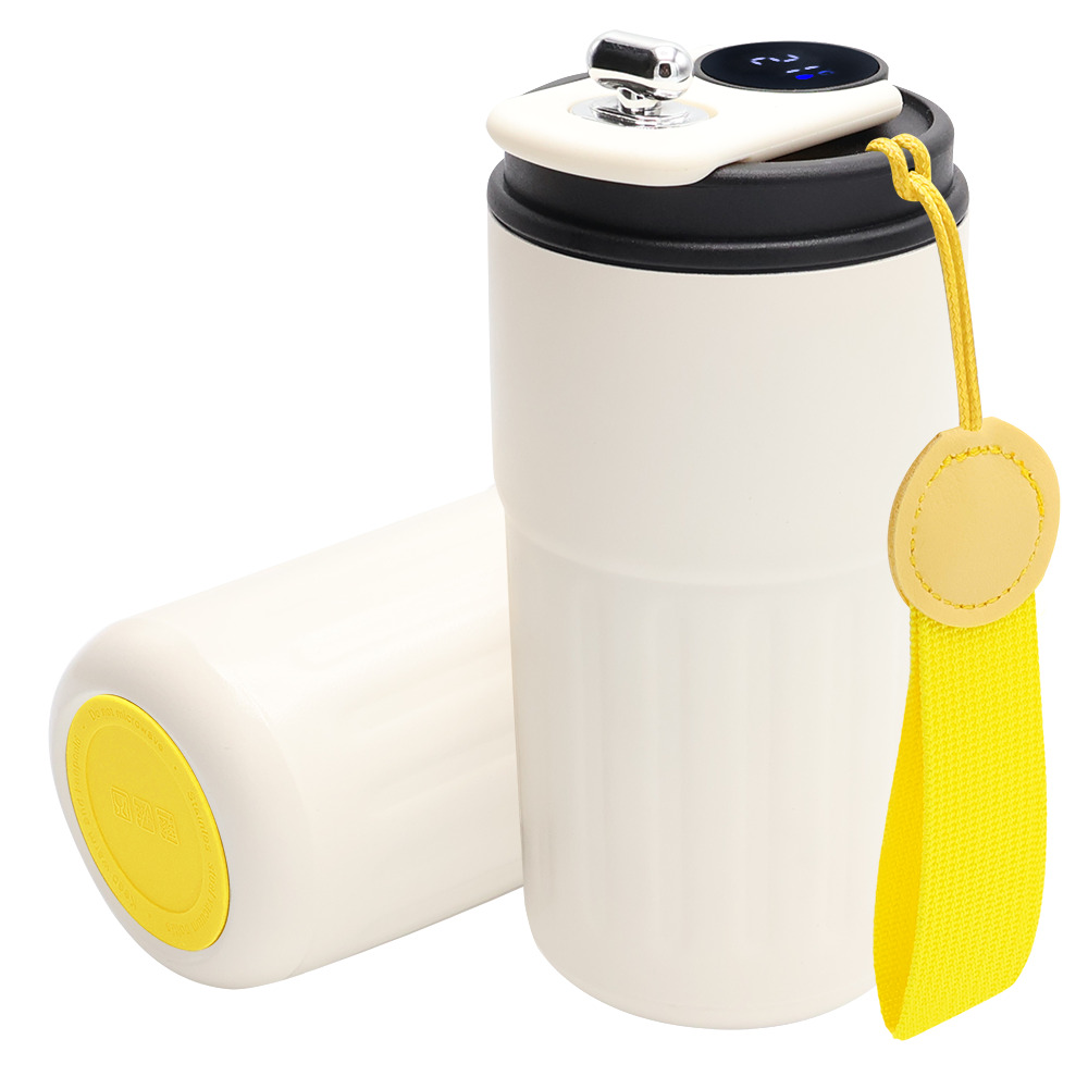 Термокружка Ashly To Go, Белый/жёлтый-0