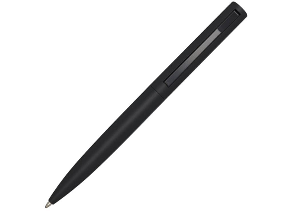 Juana шариковая ручка из переработанного алюминия - сплошной черный, черные чернила-0