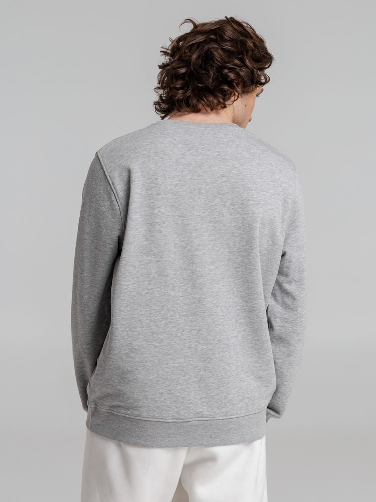 Свитшот унисекс BNC Inspire (Organic), серый меланж-4
