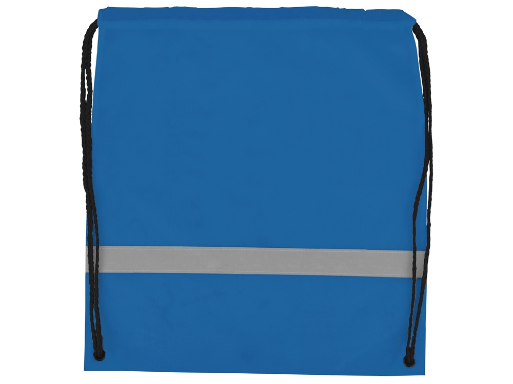 Рюкзак Россел, синий с черными шнурками-1