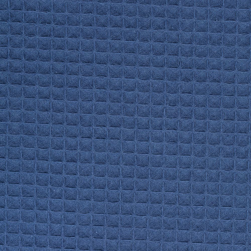 Халат вафельный Kimono, темно-синий-3