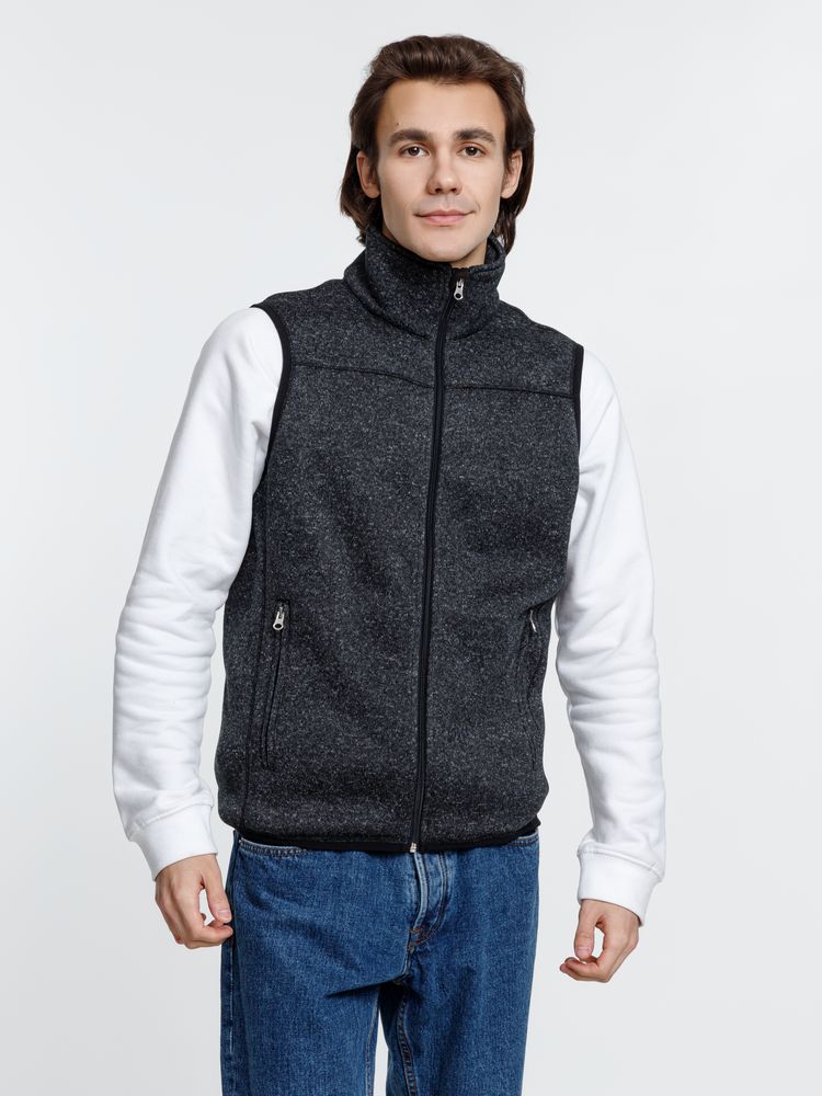 Жилет унисекс Gotland, черный-5