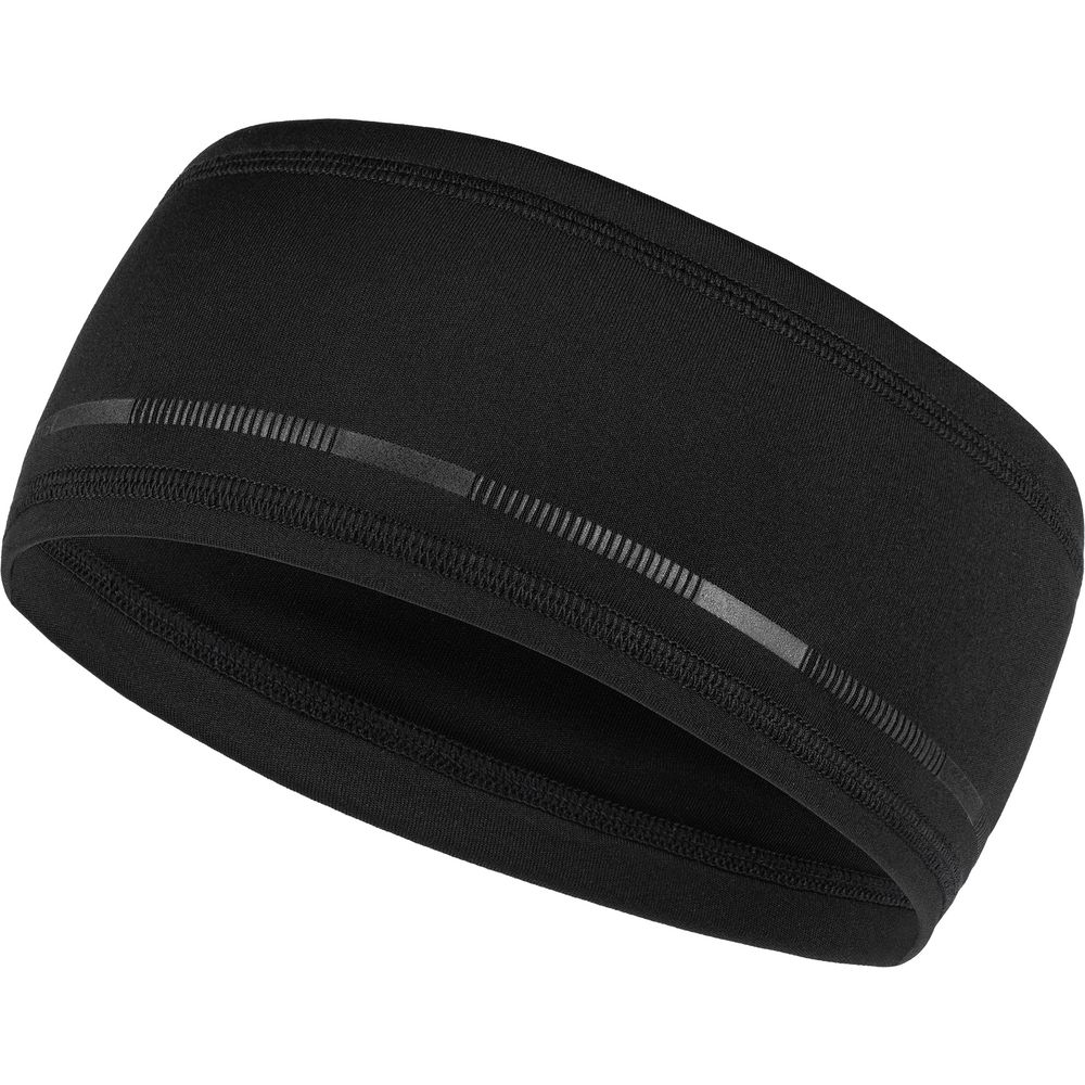 Спортивная повязка утепленная Jogge, черная-1