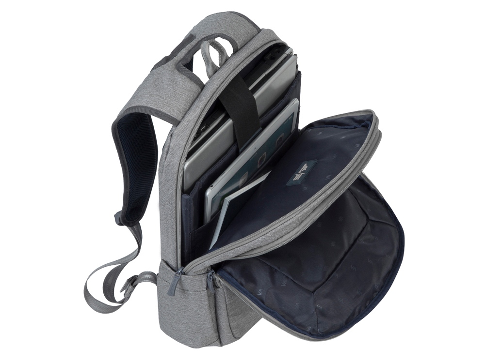 RIVACASE 7760 grey ECO рюкзак для ноутбука 15.6-6