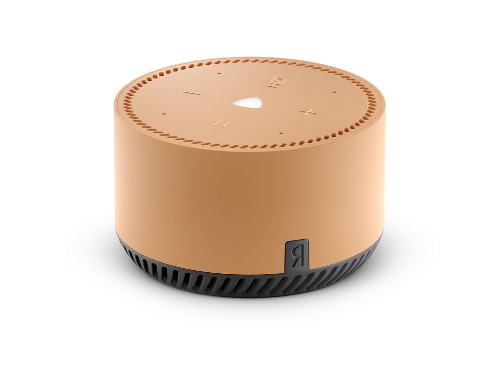 Умная колонка ЯНДЕКС Станция Лайт 5Вт, с Алисой, цвет: бежевый (YNDX-00025B)-1