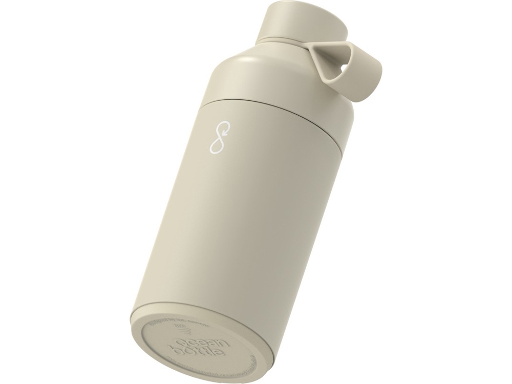 Бутылка для воды Ocean Bottle с вакуумной изоляцией объемом 750 мл, песочный-1