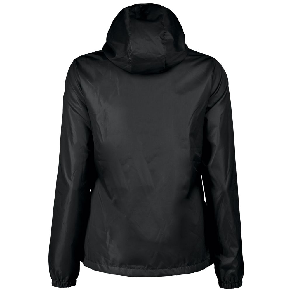 Ветровка женская Fastplant черная-1