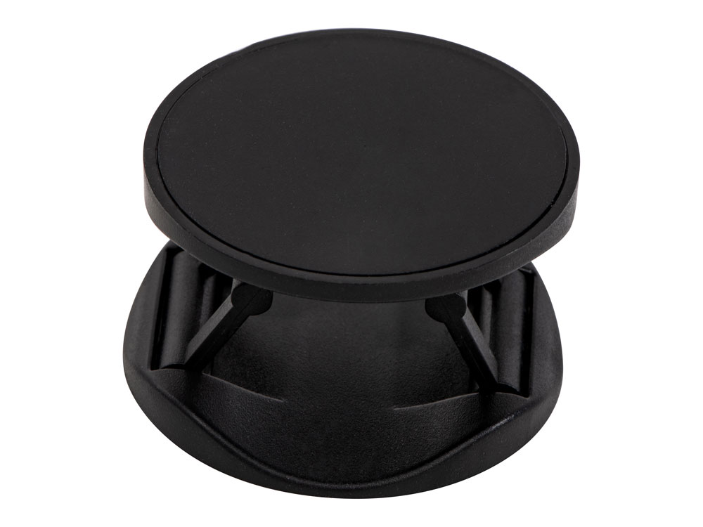 Держатель для телефона с отверстием для пальца Pop Flex, черный-1