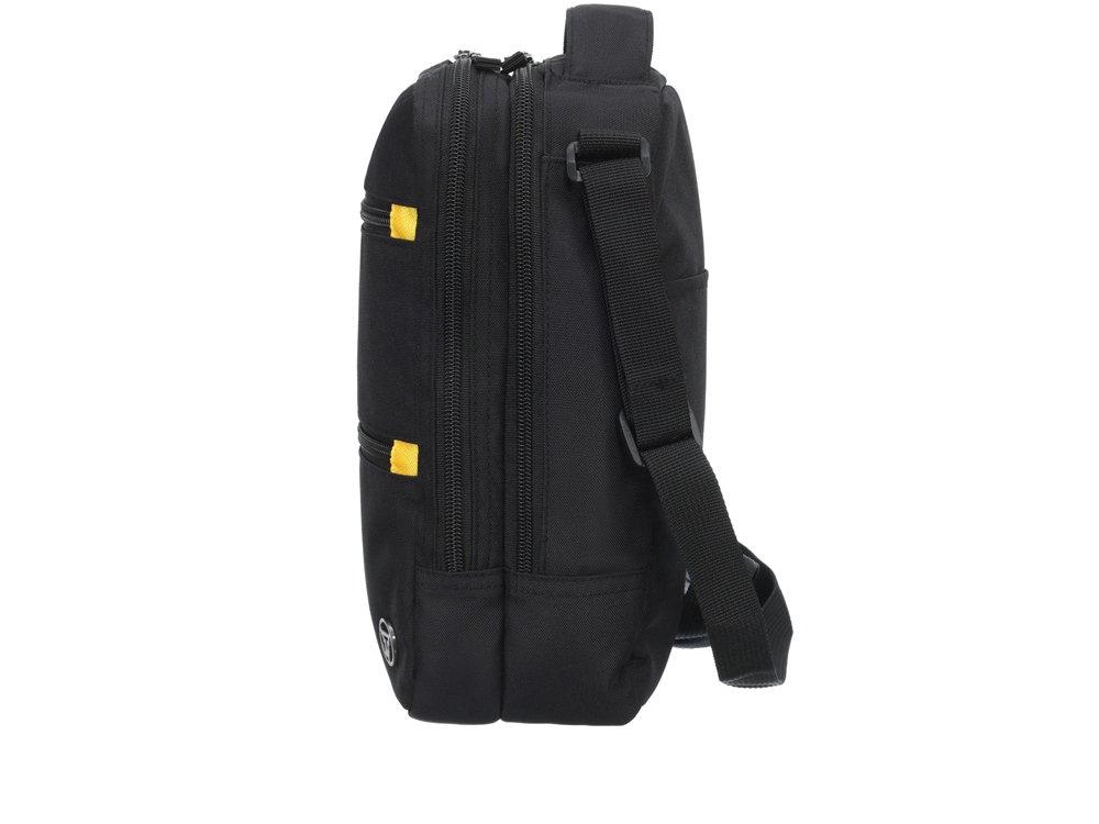 Сумка-планшет TORBER, черный/серый, полиэстер M2, 22 x 9 x 29 см-2