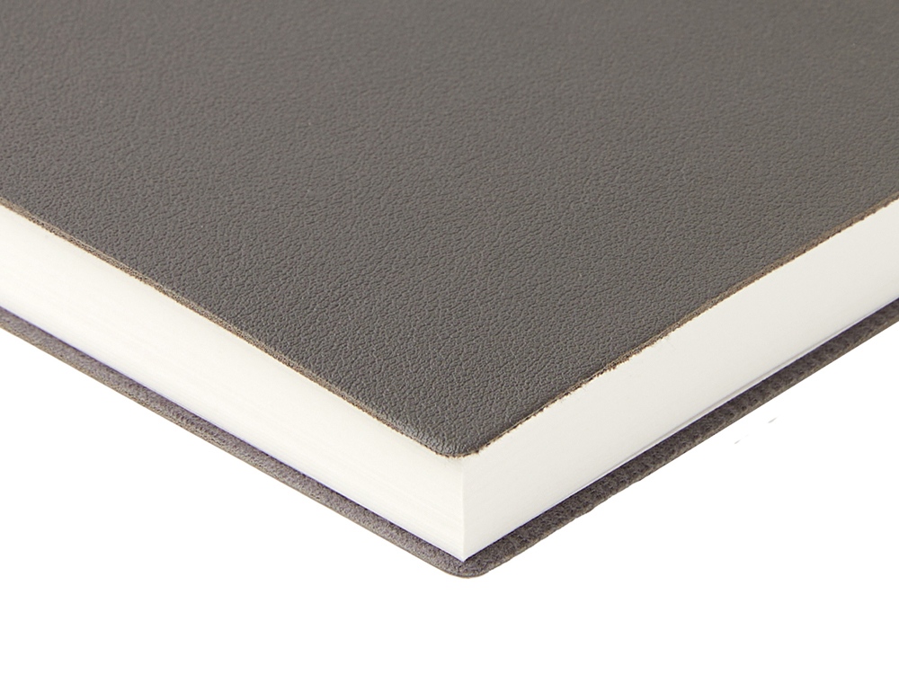 Ежедневник недатированный А5 Grand, темно-серый-4