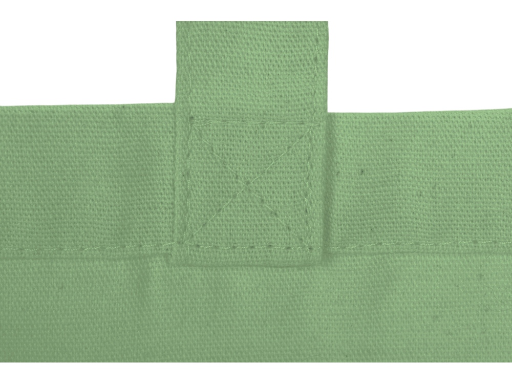 Сумка Fixy из переработанного хлопка с фиксирующей эластичной лентой, зеленое яблоко-8