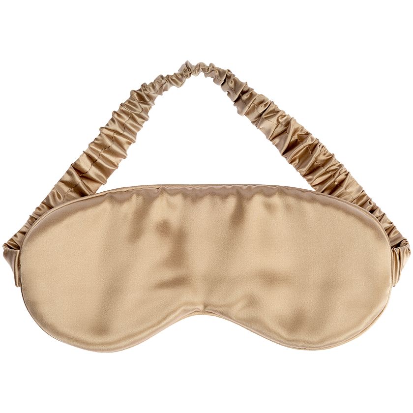 Маска для сна Essential, бежевая-1