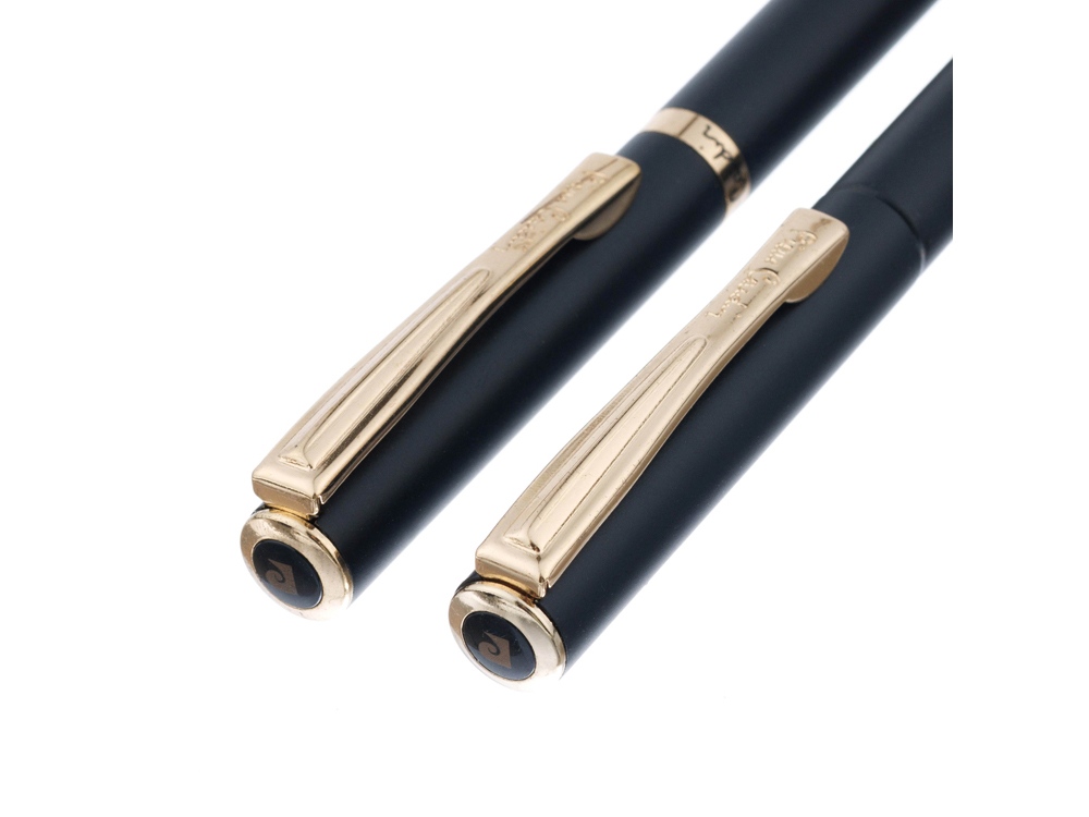 Набор Pierre Cardin PEN&PEN: ручка шариковая + роллер. Цвет - черный. Упаковка Е.-6