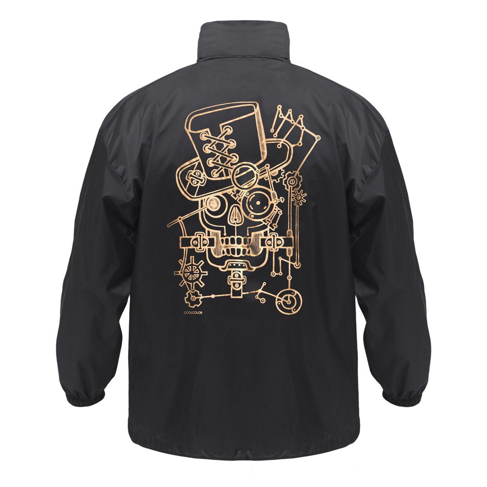 Ветровка John Steampunk, черная-1