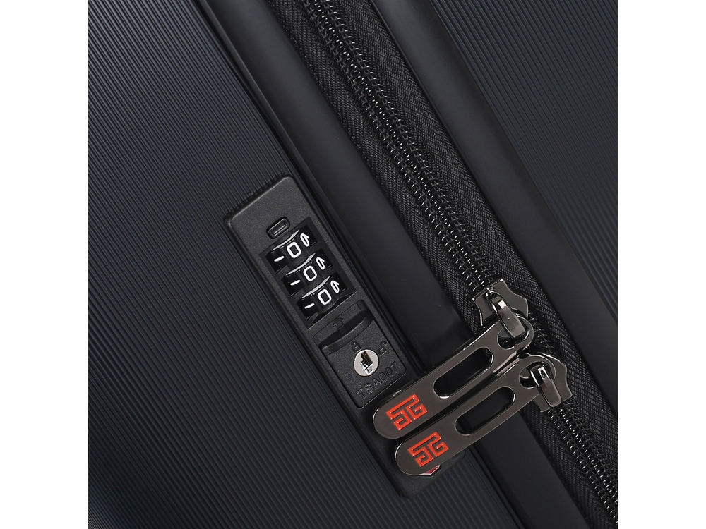 Чемодан Eberhart Craft маленький S поликарбонат черный 08C-009-420-5