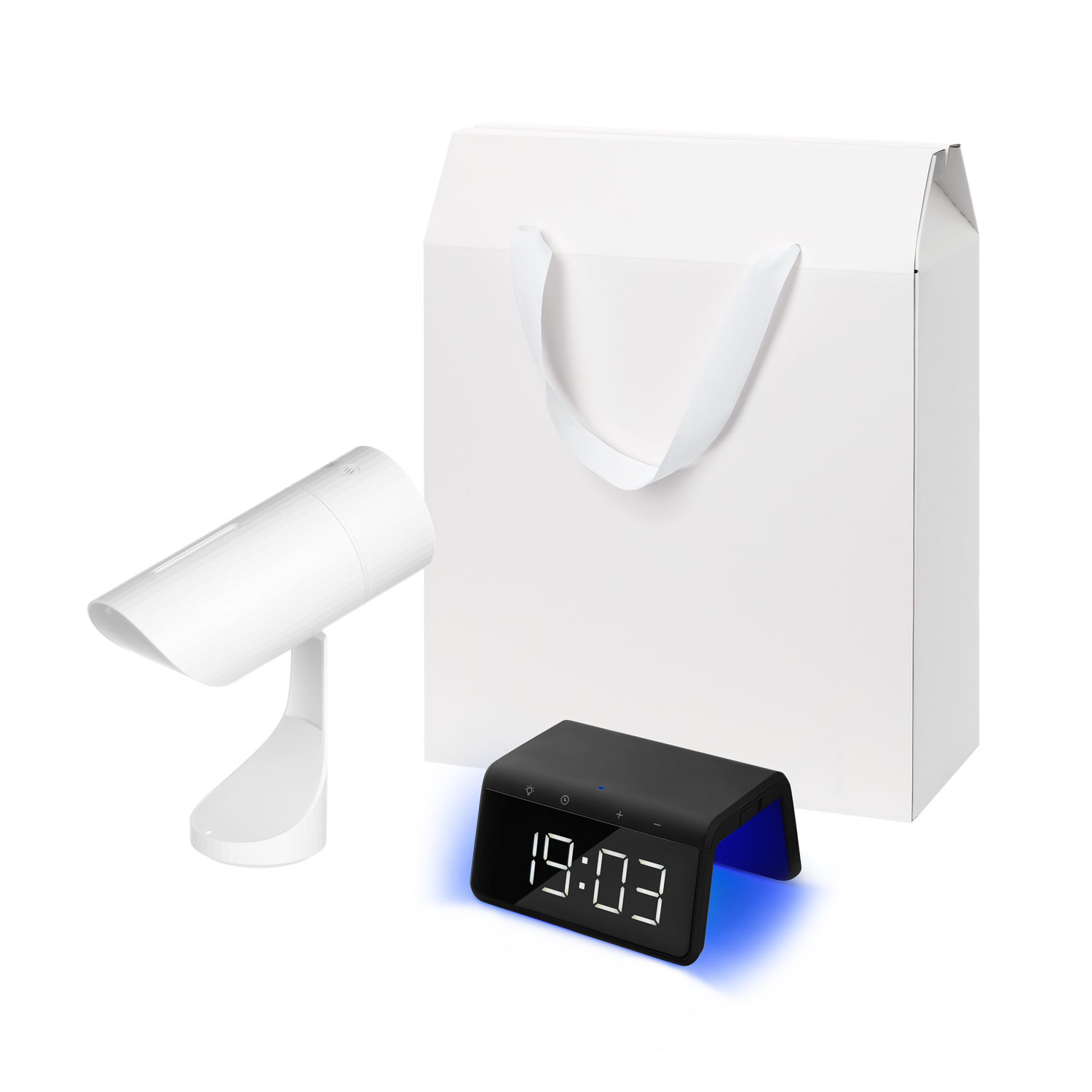 Подарочный набор Prisma, Flame, черный (увлажнитель воздуха, зарядное устройство)-0