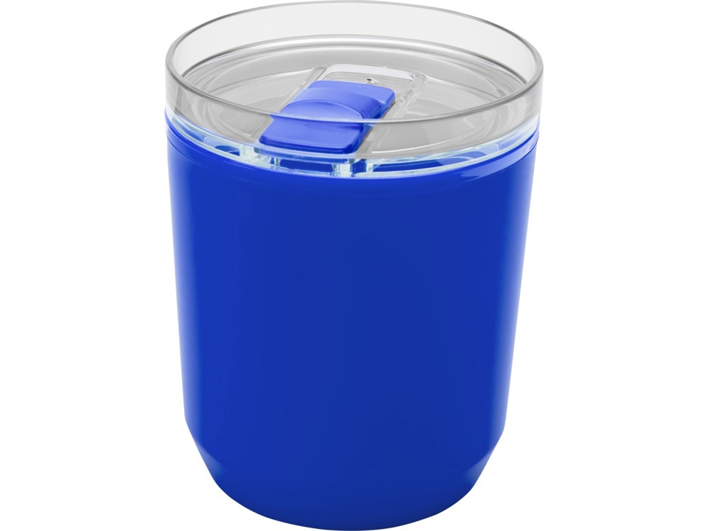 Hudson кружка из переработанного пластика с двойными стенками объемом 180 мл, синий-0