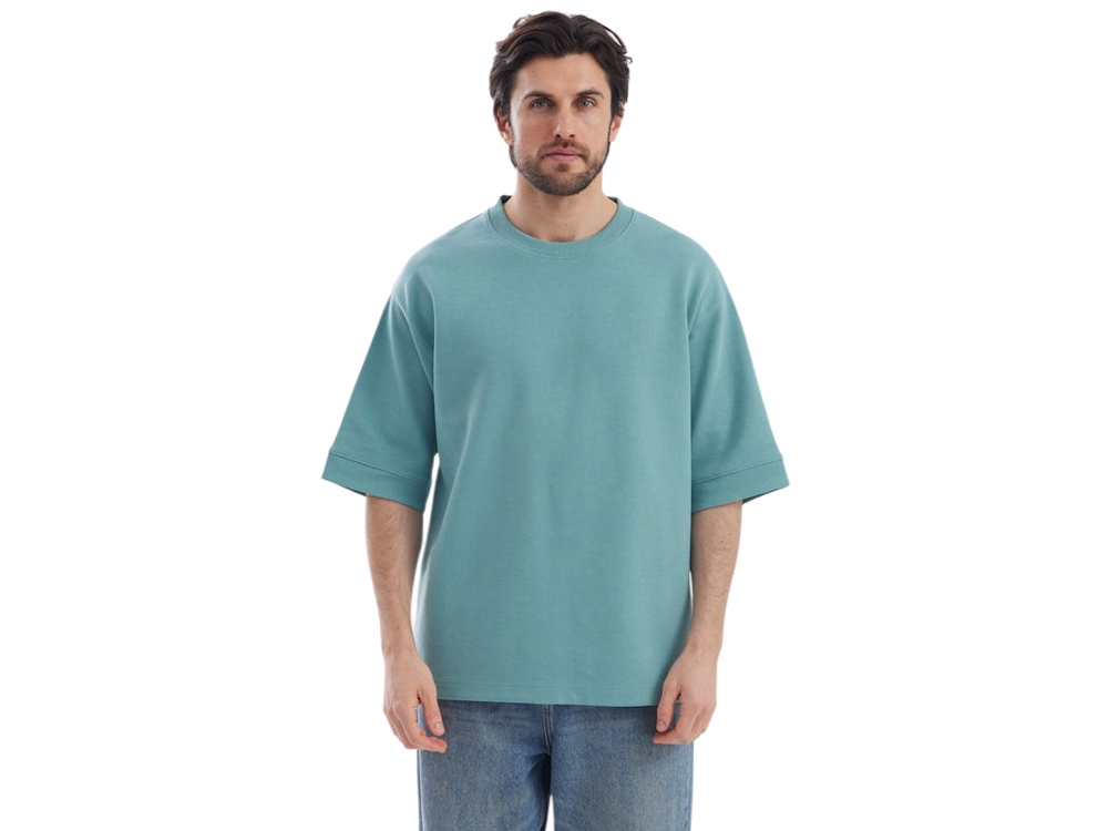 Футболка Gamma.01 мужская, припыленно-бирюзовый-1