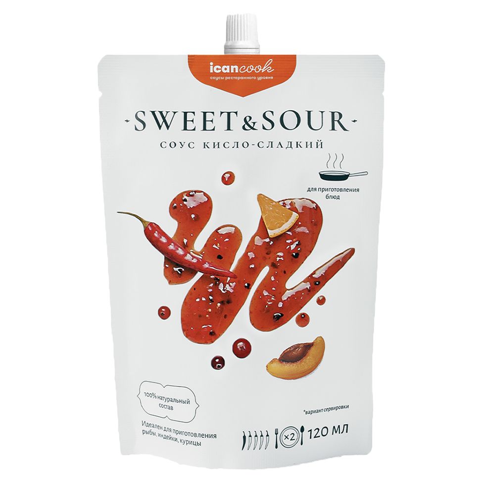 Соус Icancook, малый, кисло-сладкий-0