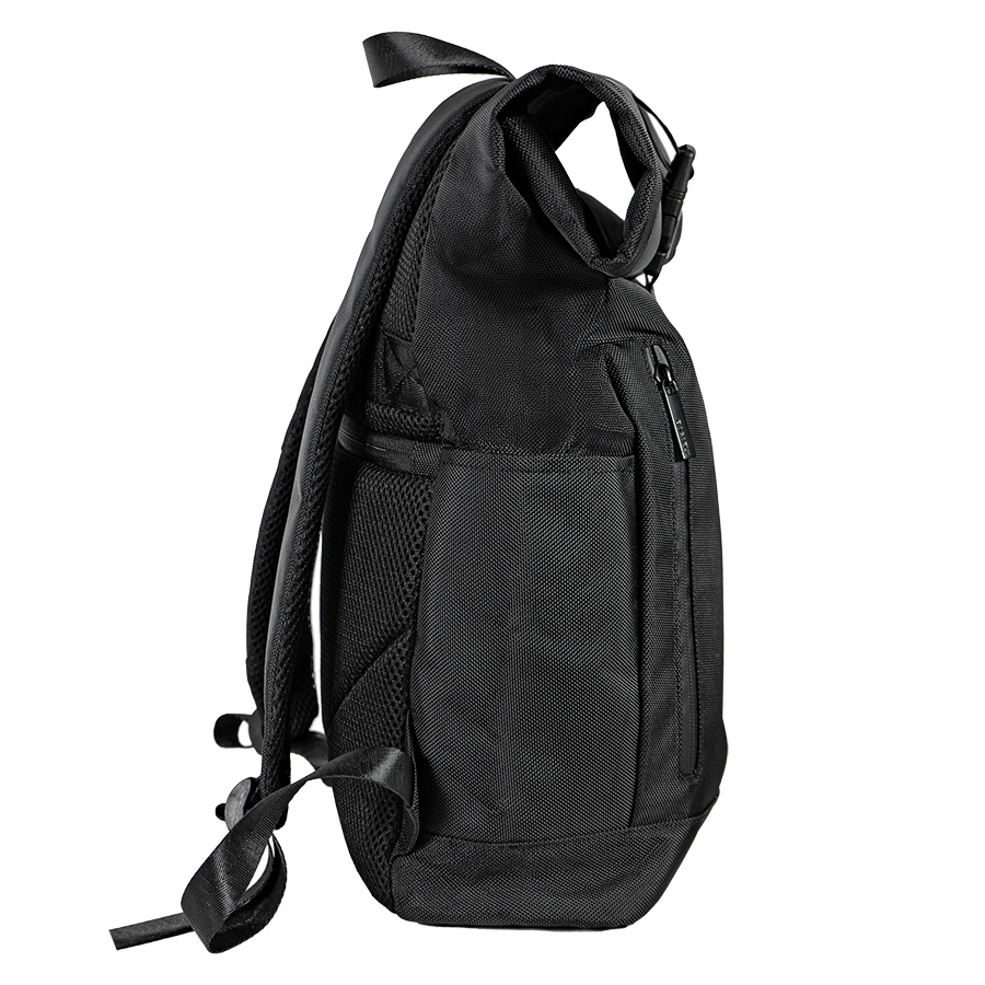 Рюкзак водостойкий "Roll", чёрный, 66х39х13 см, ткань верха:100% полиэстер, подкладка:100% полиэстер, черный-3