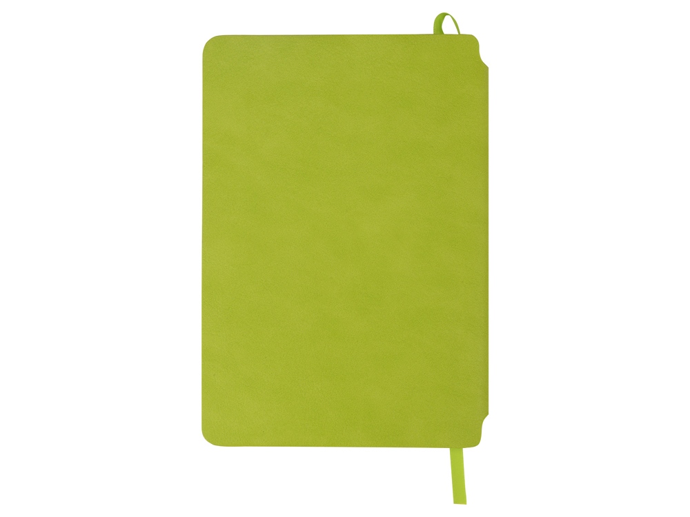 Блокнот Notepeno 130x205 мм с тонированными линованными страницами, зеленое яблоко-9