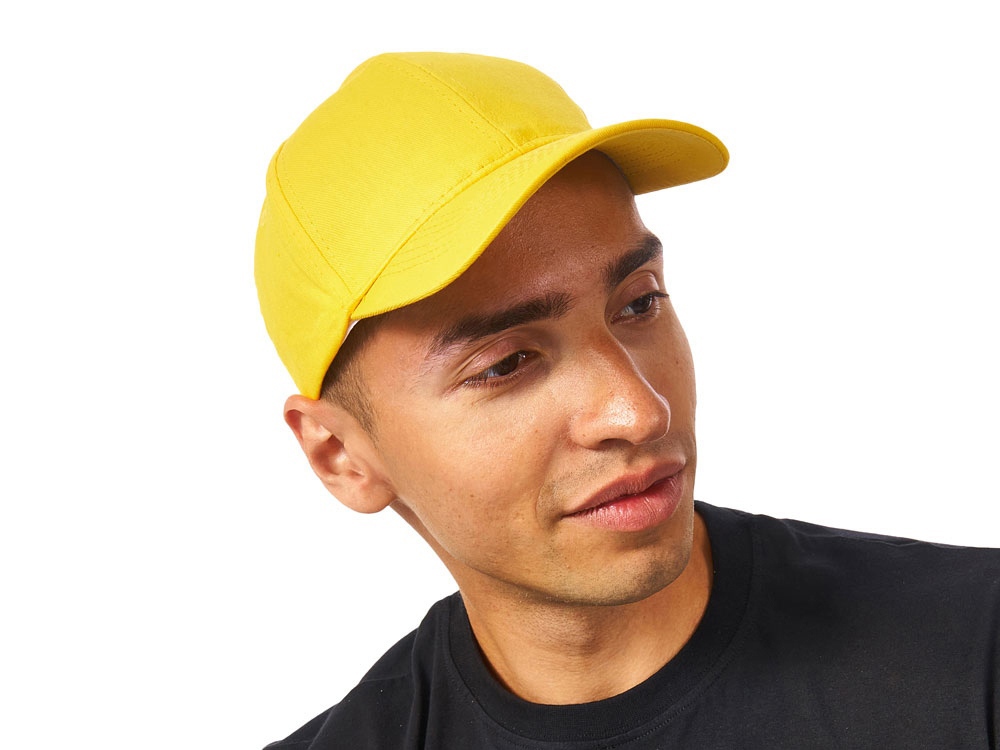 Бейсболка Detroit 6-ти панельная, желтый-1