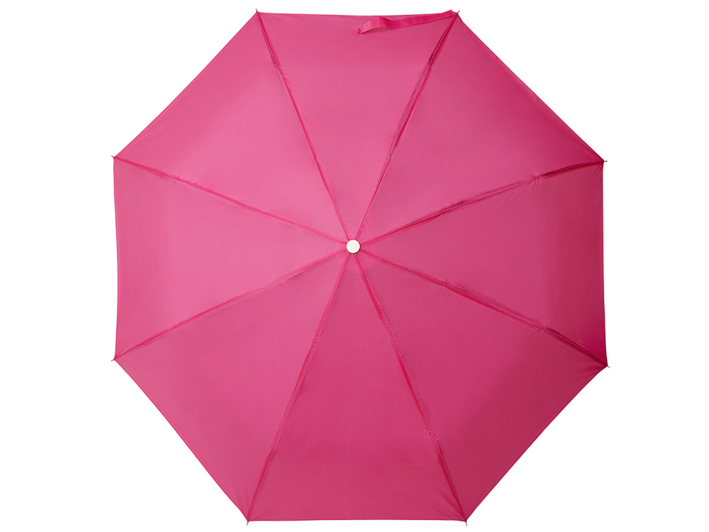 Складной механический зонт YAKU, фуксия-4