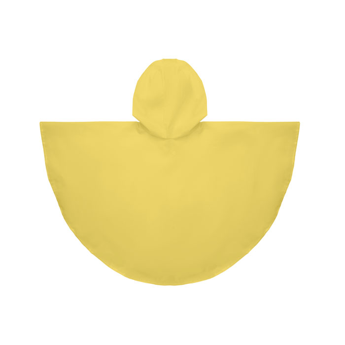 Дождевик с капюшоном, желтый-2