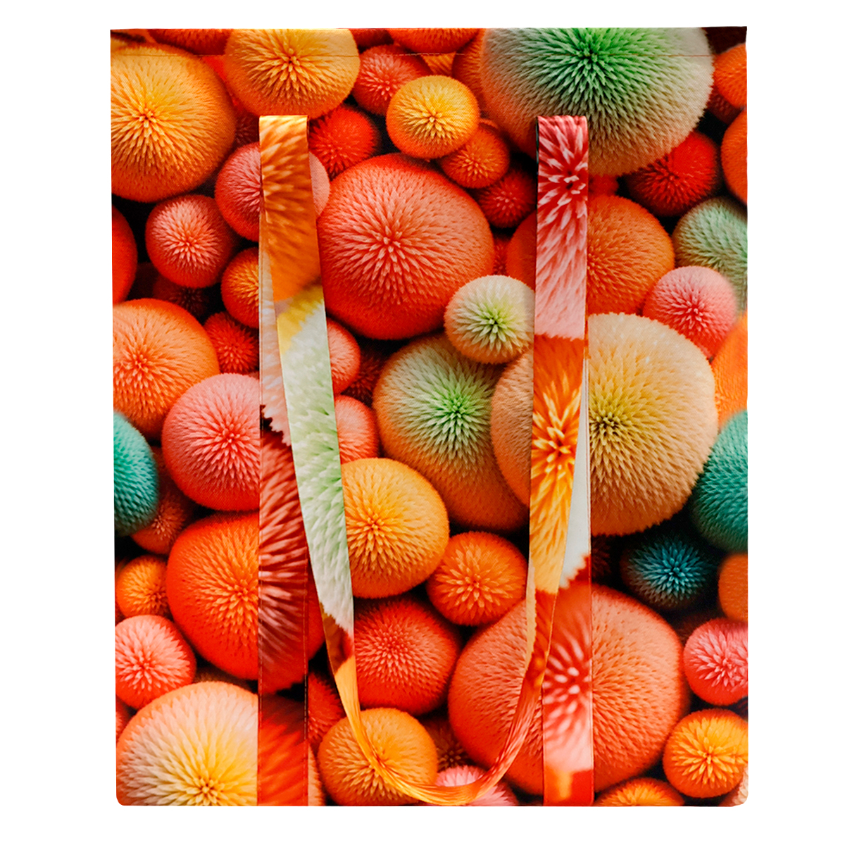 Сумка для покупок Хэнди с полноцветной печатью, Мультиколор.-0