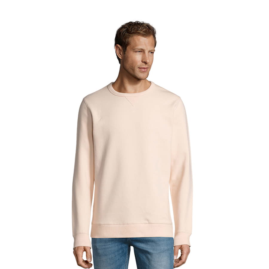 Толстовка-свитшот мужской SULLY 280 , светло-розовый-3