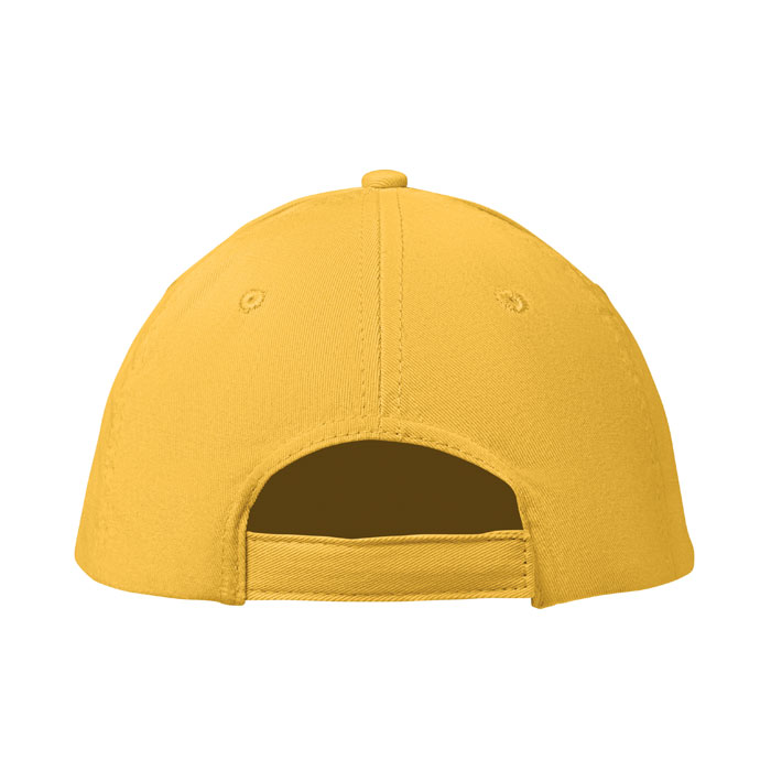 6 panels baseball cap, желтый-1