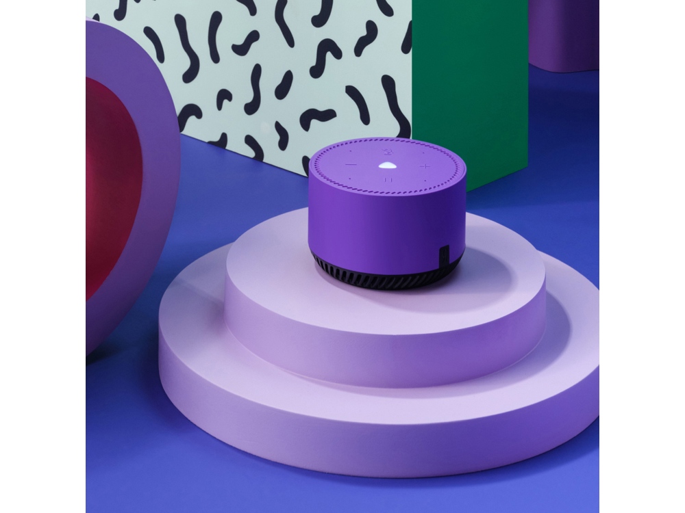 Умная колонка ЯНДЕКС Станция Лайт 5Вт, с Алисой, цвет: ультрафиолет (YNDX-00025P)-2