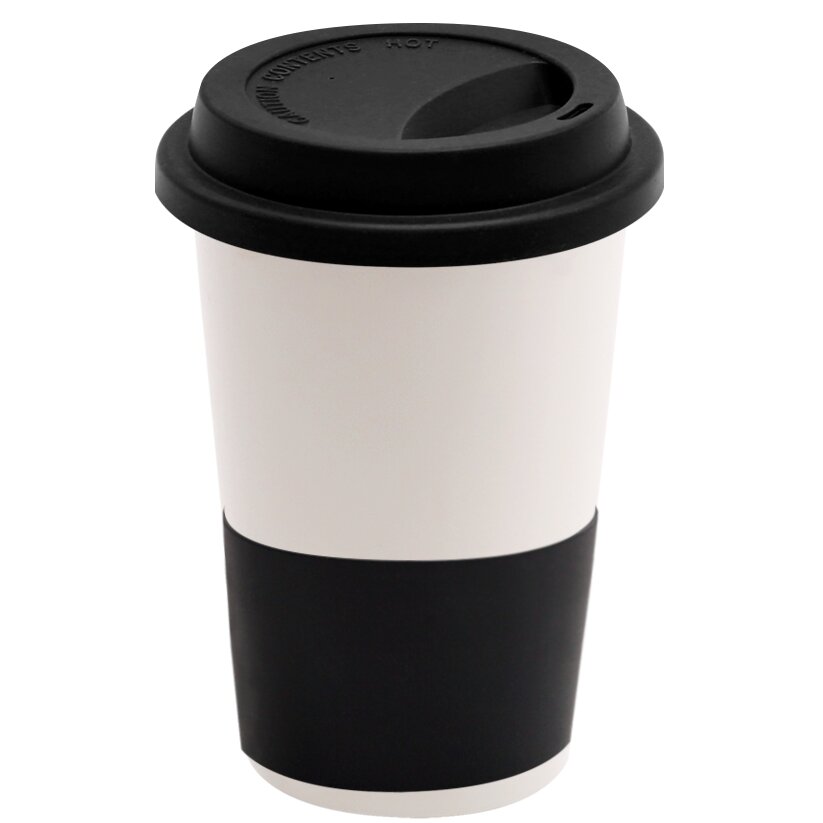 Кружка Magic To Go, Белый/Черный-0