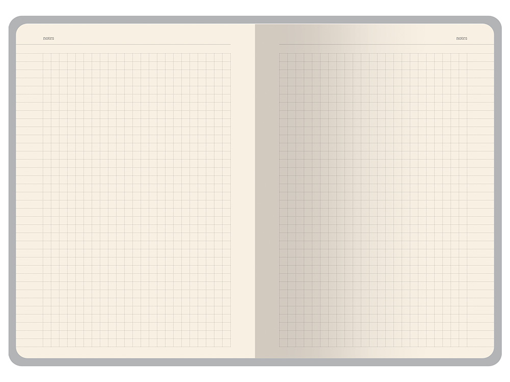 Бизнес-тетрадь А5 Pragmatic Contrast, 40 листов в клетку, белый с красным срезом-3