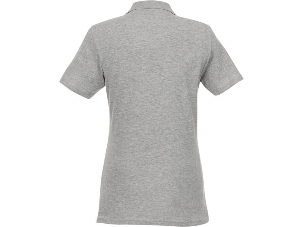 Женское поло Helios с коротким рукавом, серый яркий-2