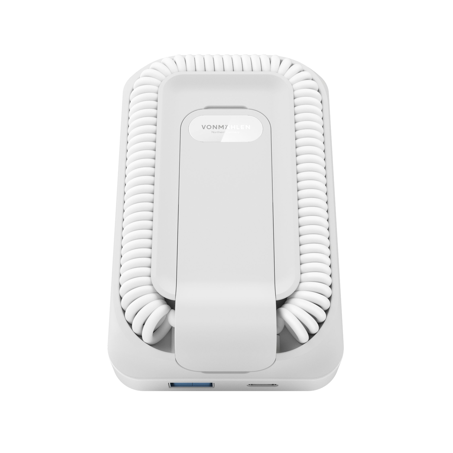 Магнитный внешний аккумулятор Allroundo Pro, 10 000 мАч, белый-0