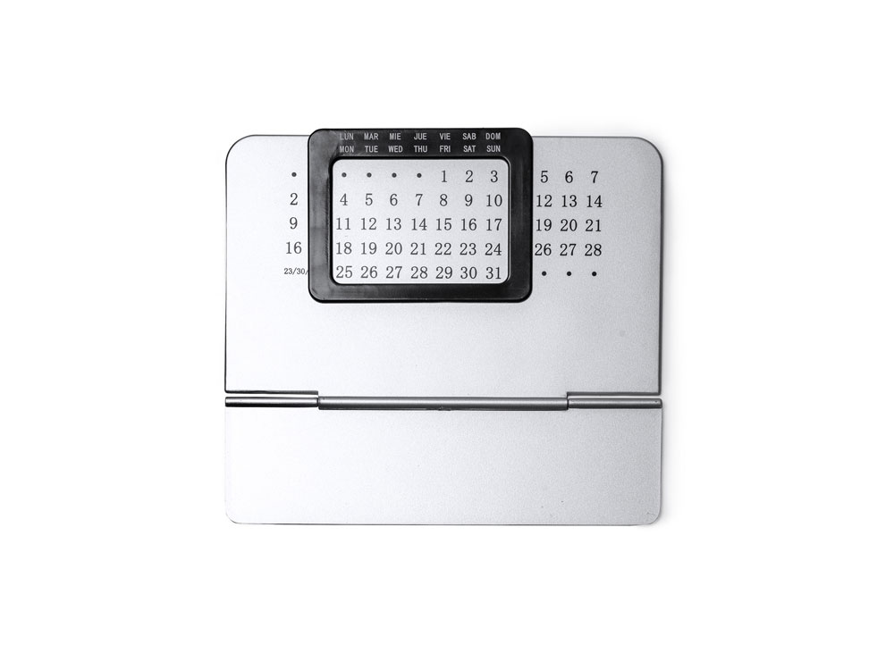 Настольный вечный календарь FENIX, серебристый-2
