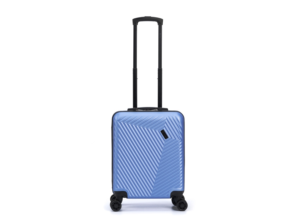 Чемодан TORBER Lama, синий, ABS-пластик, 38 х 21 х 55 см, 37 л-2