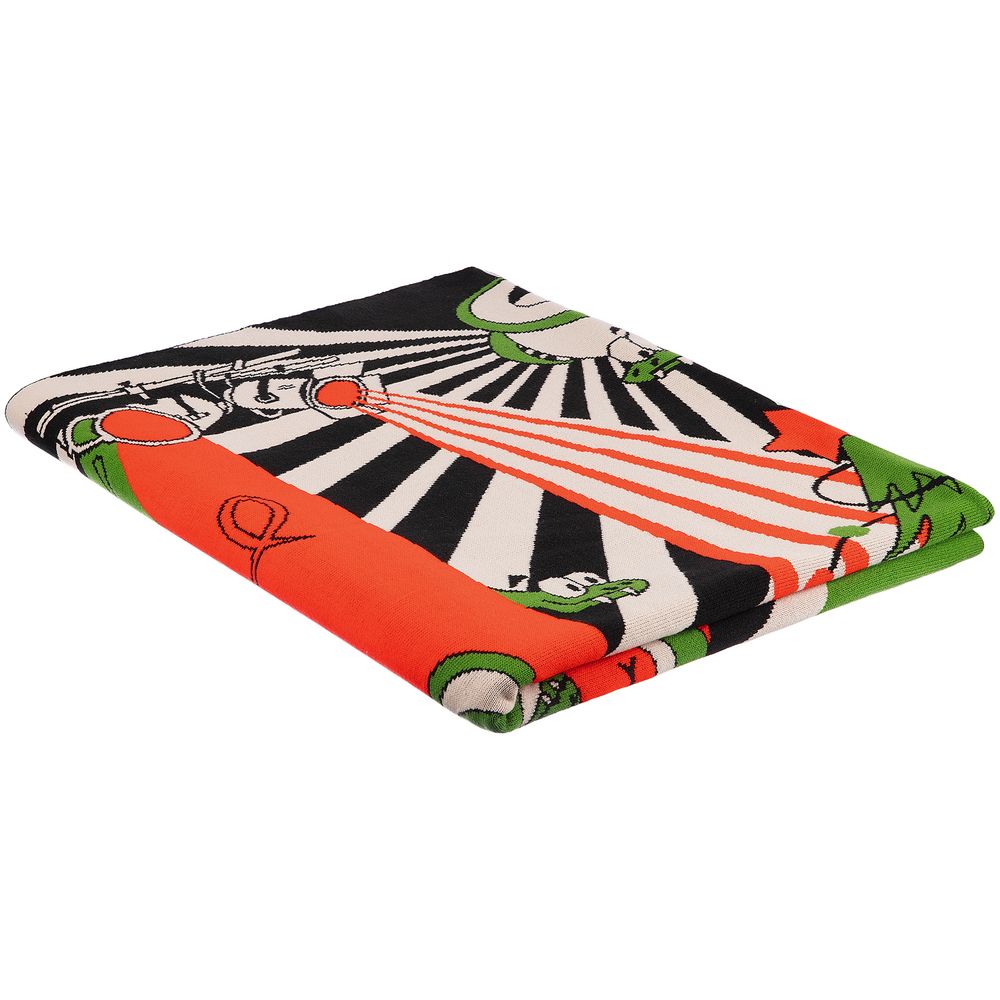 Плед Snake Your Body, красный-3