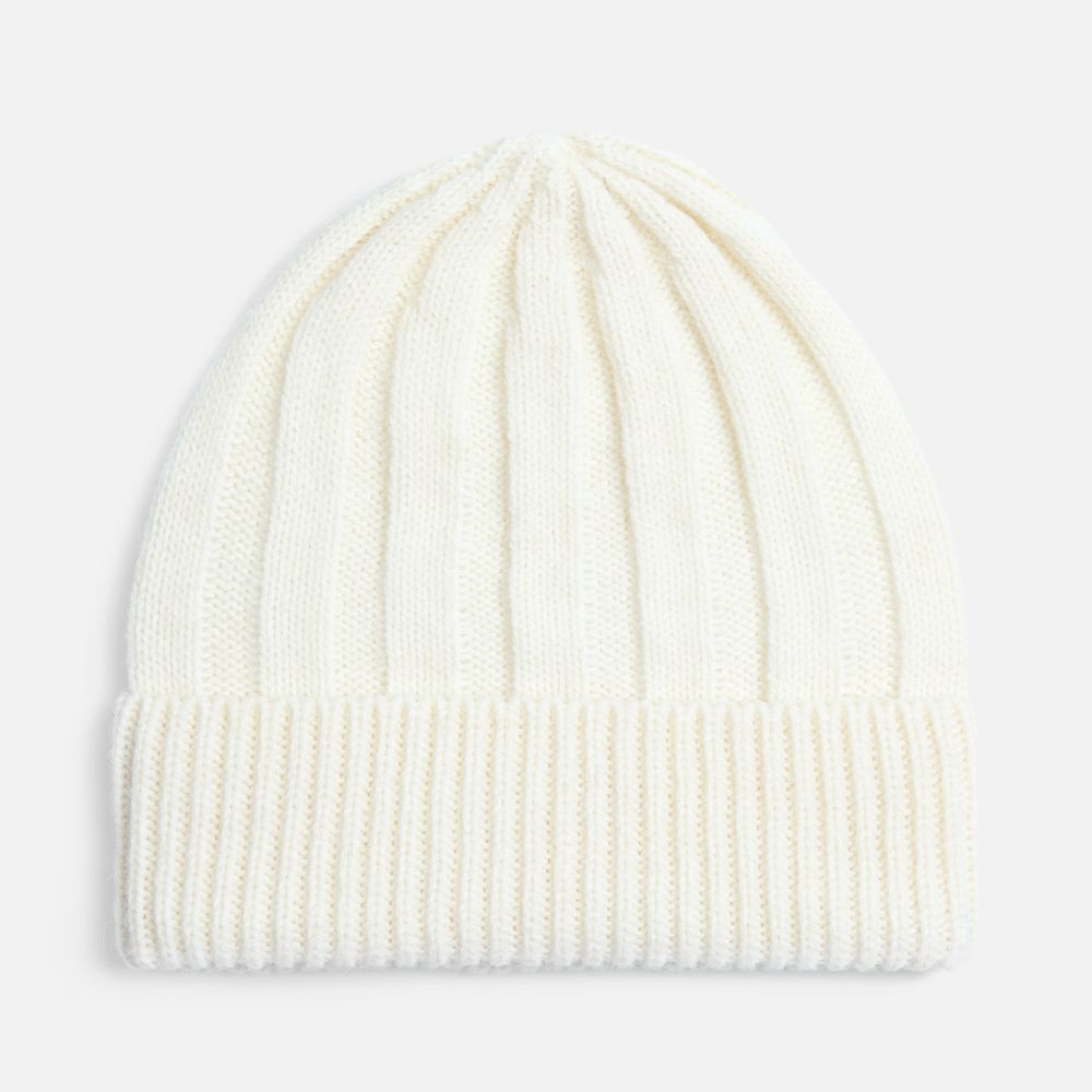 Шапка Bellish, белая (ванильная)-0