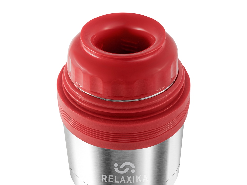 Термос универсальный (для еды и напитков) Relaxika 201, 500 мл, стальной-5
