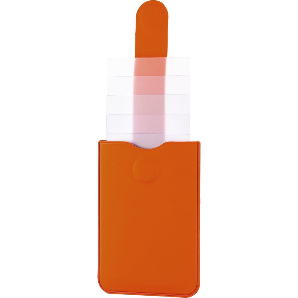 Чехол для карточек Faery, оранжевый-1