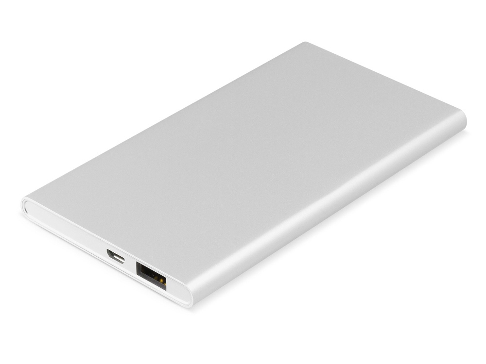 Внешний аккумулятор Rombica NEO AX70L, 7 000 мАч, алюминий, серебристый, чехол-0