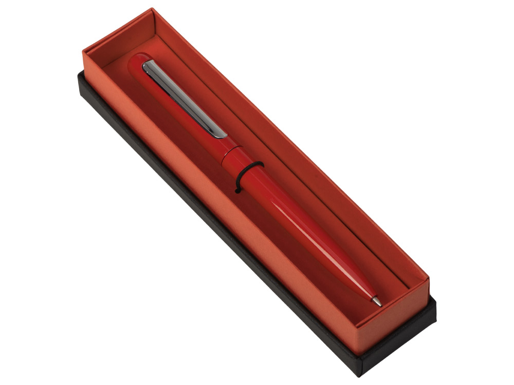 Ручка в футляре Blooming Skate, красный-1